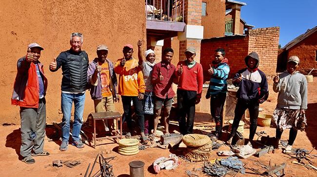 HoG John Lohrmann auf Madagaskar - Metallbau für die Lebensmittelverarbeitung